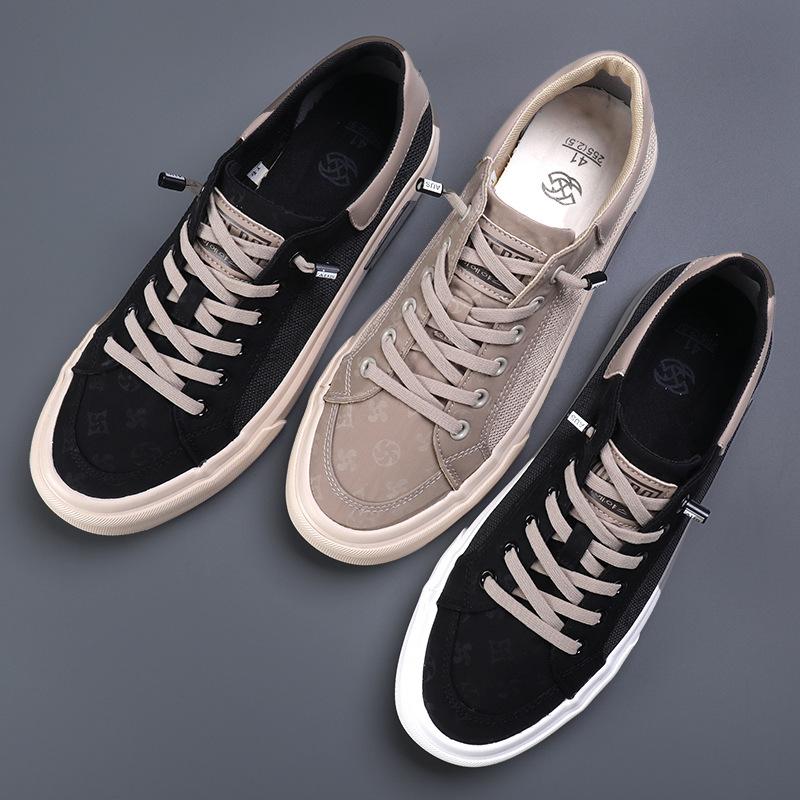 Summer New Men's Shoes Men's Canvas Shoes Versatile Casual Shoes Breathable Comfortable Board Shoes