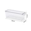 Food-Grade Transparent Refrigerator Storage Box – Large Capacity for Kitchen Organizing