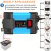 Auto Power Inverter LED Napěťová kapacita Displej Transformátor Konvertor 12V na 110/220V Duální USB invertor pro automobilové spotřebiče 4000W/6000W