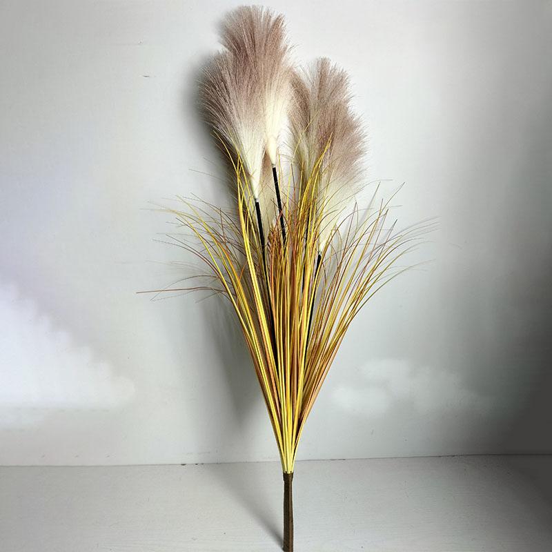 1PC Artificial Reed Bunch Decoration Indoor Simulation Dog Tail Grass Home Tabletop Outdoor Garden Wedding Party Props