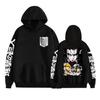 Unisex Attack On Titan Anime Hoodie Sweatshirt Cartoon Printed Streetwear Hoodies for Couples Men Women