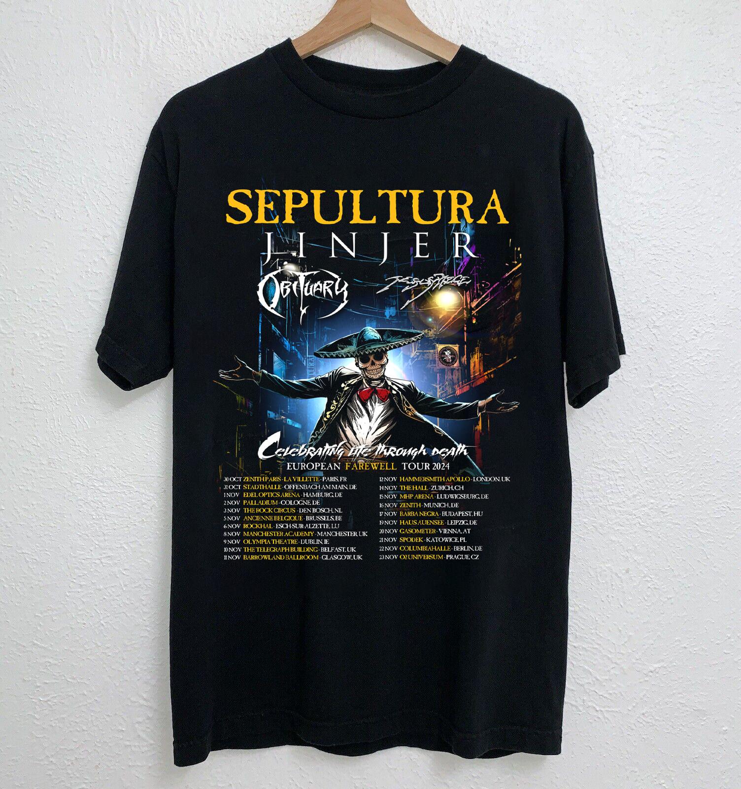 SEPULTURA - Celebrating Life Through Death Farewell Tour 2026 Shirt L