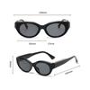 Square Sunglasses Oval Sun Glasses Trend Sunglasses Unisex Retro UV Proof Glasses Punk Street Trend Cool Eyeglass Shades