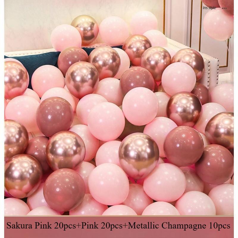 

50 шт./70 шт. двухслойная ретро розовая цепочка из воздушных шаров, свадебное украшение, красные и розовые воздушные шары, романтическая свадебная комната, свадебная сцена, композиция