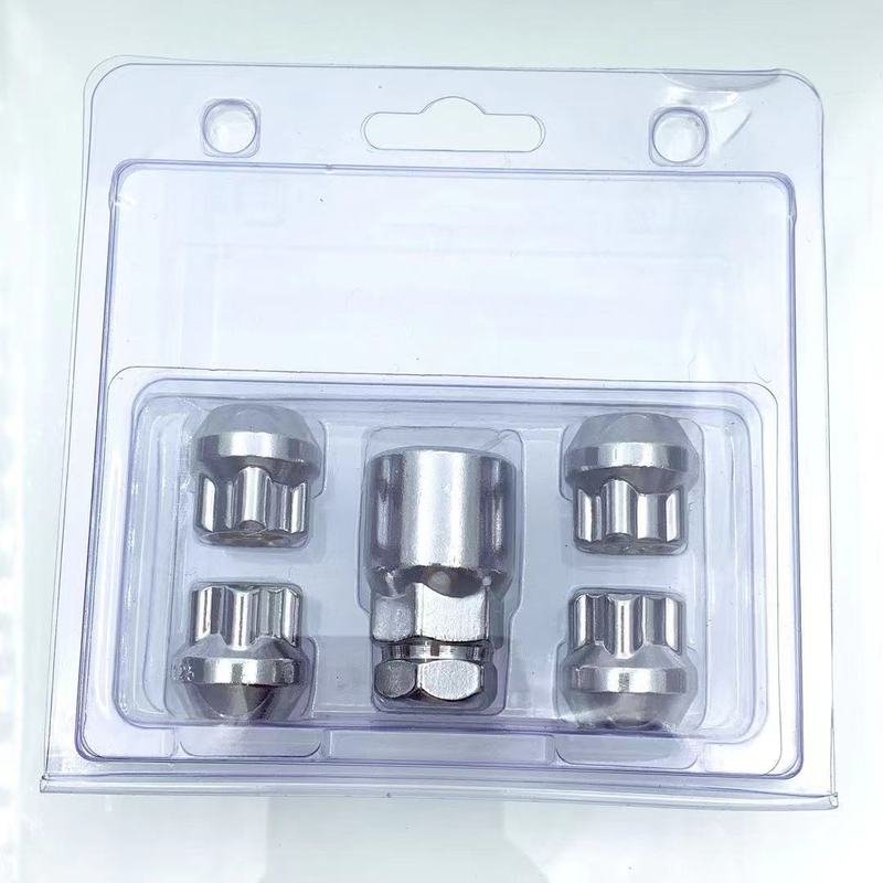 Open End Wheel Lug Nut Lock  M12*1.25,M12*1.5,14*1.5 Wheel Locking Lug Nuts Open End Bulge Acorn Chrome