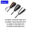 3 Colori Auto Auto Nero Fibra di Carbonio Pomello Leva Cambio Ricambio Per BMW 1 3 5 7 X3 X5 Z3 Z4 E81 E82 E85 E90 E91
