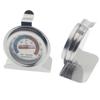 Portable Round Steel Freezer Dial Kitchen Stainless Refrigerator Thermometer