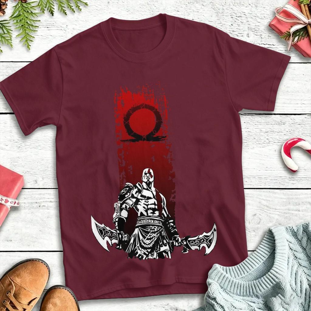 What It Is Like To Live With God Of War TShirt Summer Unisex 100 Cotton O Neck 4XL 5XL 6XL Top Tees Short Sleeve Streetwear Tops