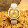 Used [Battery replaced/Working item/OMEGA  SWATCH] Omega Swatch Mission to the Sun Quartz Men's Watch