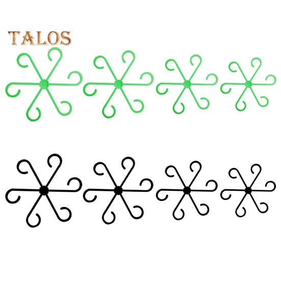 8 Pcs Plant Stem Holder Climbing Houseplant Stem Supports Reusable Flower Plant Stakes Stem Hooks Growth Accessories for Vegetables Fruits Flowers