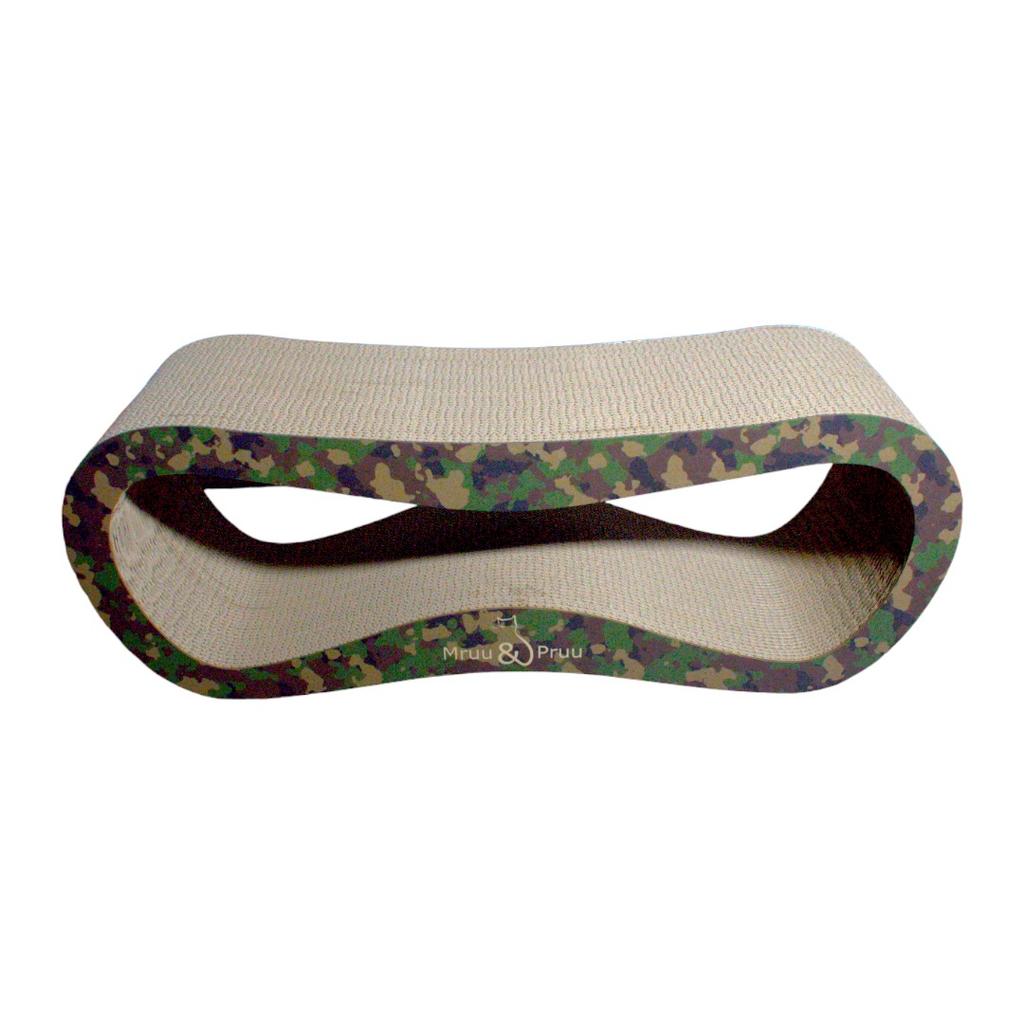 Leon cat scratching post | camo | 78x28x24 cm | MruuPruu