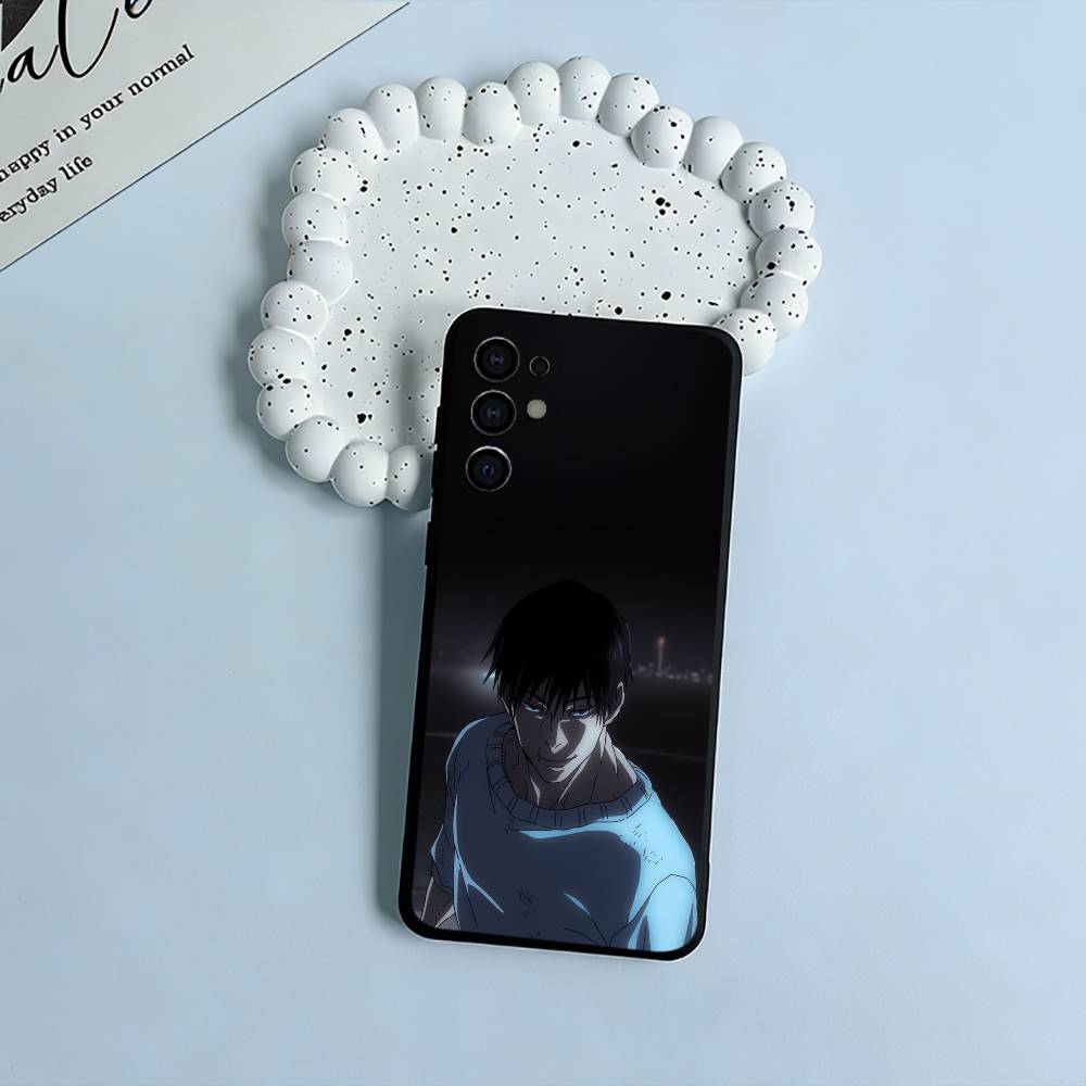 

Charismatic villain-Fushiguro Toji Black Soft Silicone Phone Case for Samsung S25, S24, S21, S22, S23, S30, Ultra, S20, Lite Samsung S20plus5G
