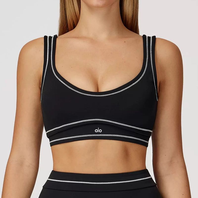 

Oiob Running Nude Feel Quick-Drying Fitness Bra Underwear Breathable Tight Sports High Waist Buttock Lifting Yoga Pants Women s Suit Classy Black (Bra) L