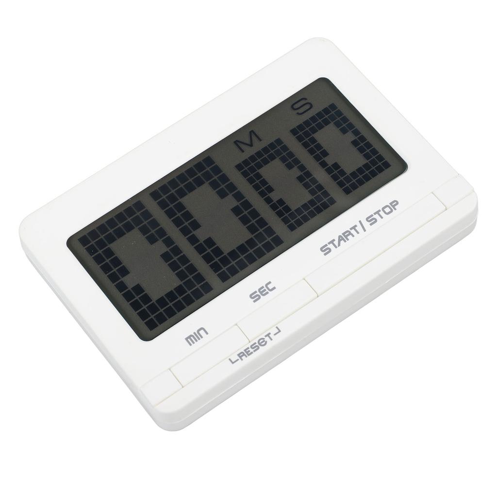 Digital Kitchen Timer Big Digits Magnetic Timer Backing Stand for Classroom Teacher Toothbrush Exercise Oven Baking