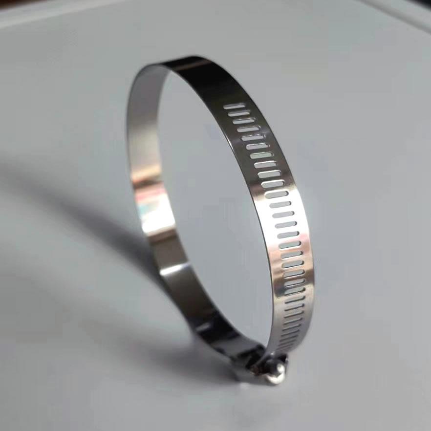 

Stainless Steel Hose and Duct Clamp for Ventilation and Exhaust Pipes 72-95mm Clamp for 80mm Hose