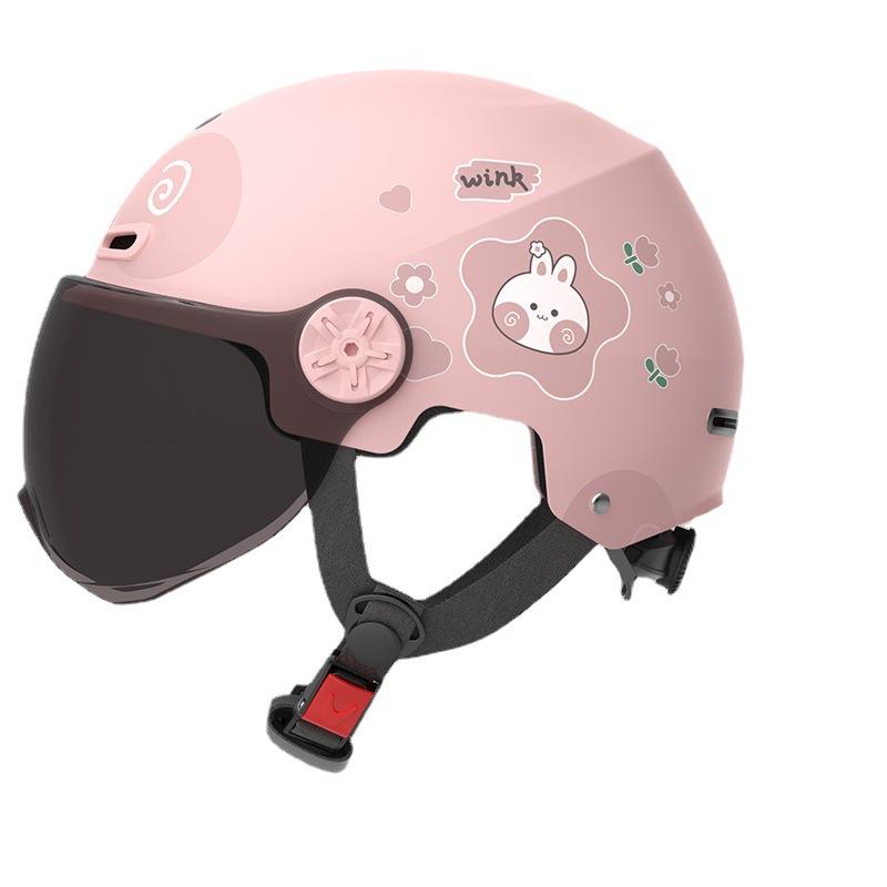 Children's Electric Car Helmet Motorcycle Helmet Cartoon Half Helmet Summer Helmet Four Seasons Helmet