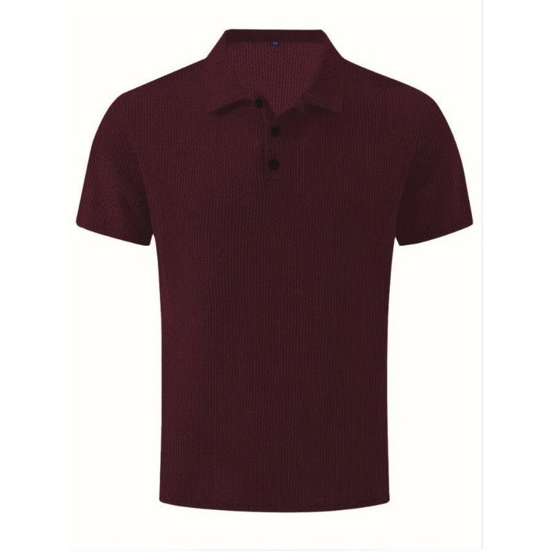 Summer Men's Polo Shirt Is Comfortable, Soft, Breathable, Skin-friendly and Casual