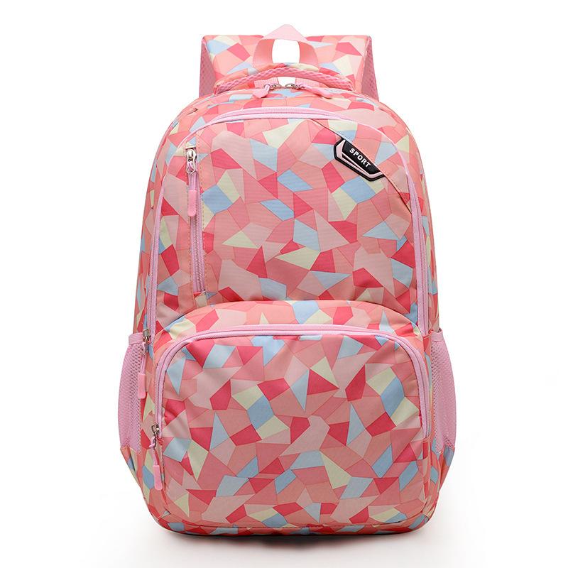 Primary School Student Backpack - Gender-neutral Lightweight Backpack with Dual Shoulder Straps for Reduced Burden