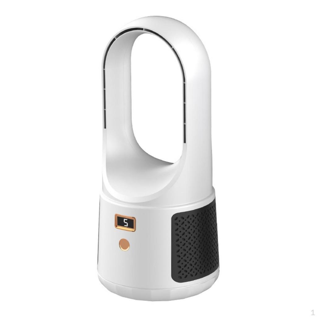 Ventilatore senza pale con display digitale Silenzioso Piccolo Alimentato da USB per