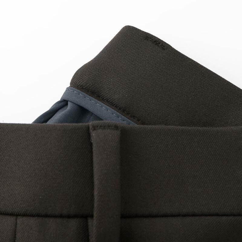 Shanshan Men's Autumn/Winter Thickened Silk Blend Straight-Leg Casual Pants