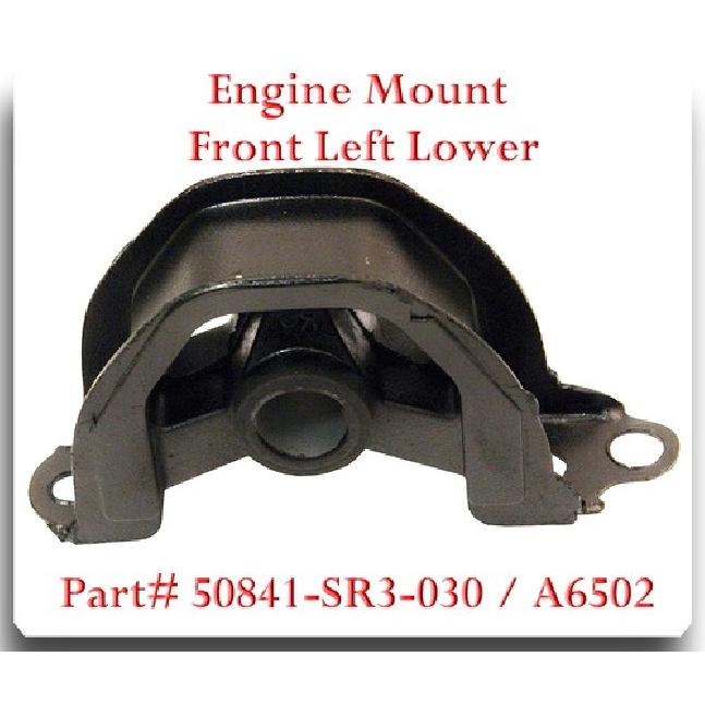

A6502 Engine Mount Front Left Lower Fit: EL INTEGRA CIVIC CIVIC DEL SOL CR-V