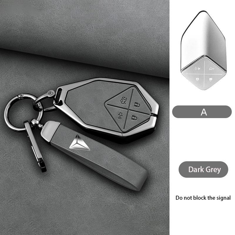 

Zinc Alloy Car Remote Key Fob Case Cover Shell For Changan Deepal Sl03 S7 Keychain Protective Case Auto Accessories