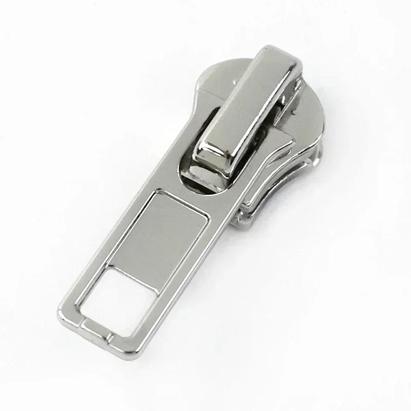 10/20Pcs 3# 5# Zipper Slider for Metal Resin Zips Bag Clothes Shoes Decor Zippers Puller Head Garment Sewing Closure Accessories