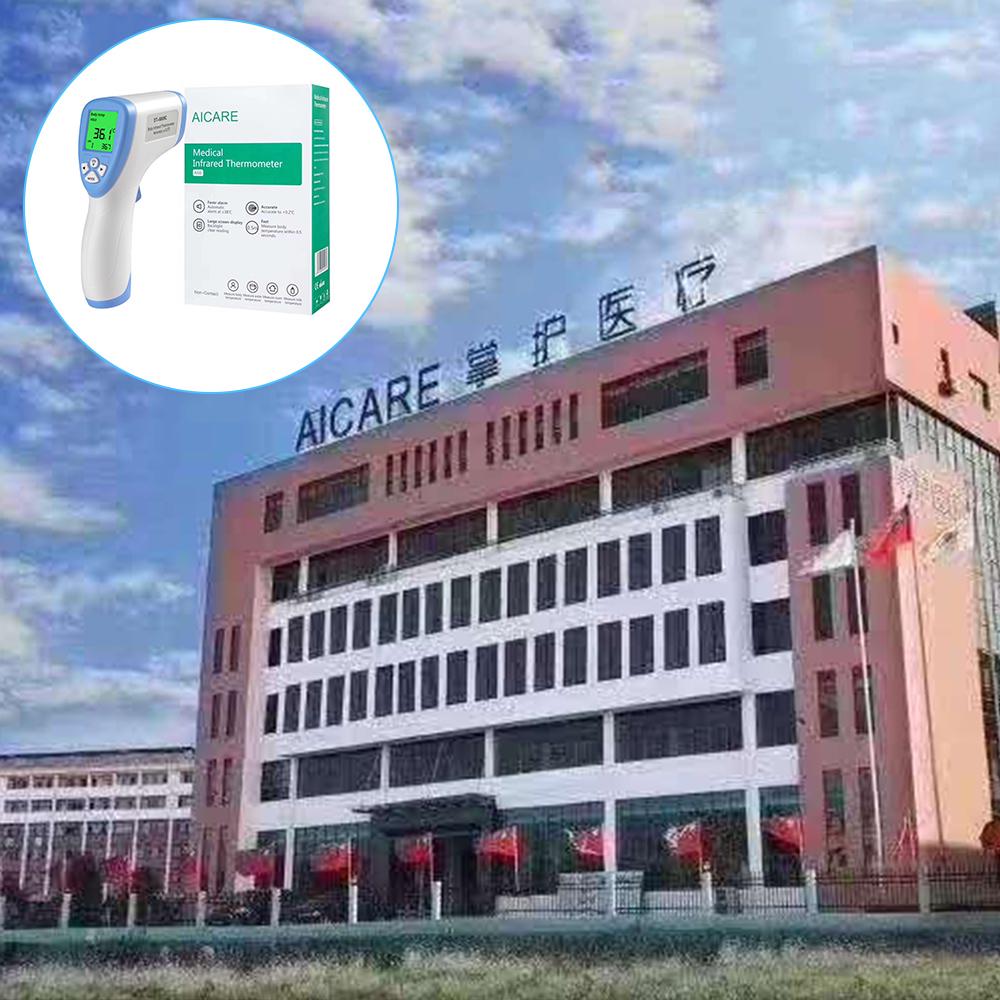 Berührungsloses Stirnthermometer, digitales LCD-Display, Infrarot-Thermometer mit Fieberalarm für Babys, Kinder, Erwachsene und die Oberfläche von Gegenständen
