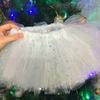 25 Yards 15cm Glitter Sequin Tulle Roll Fabric Wedding Decoration Organza Laser DIY Crafts Birthday Party Supplies
