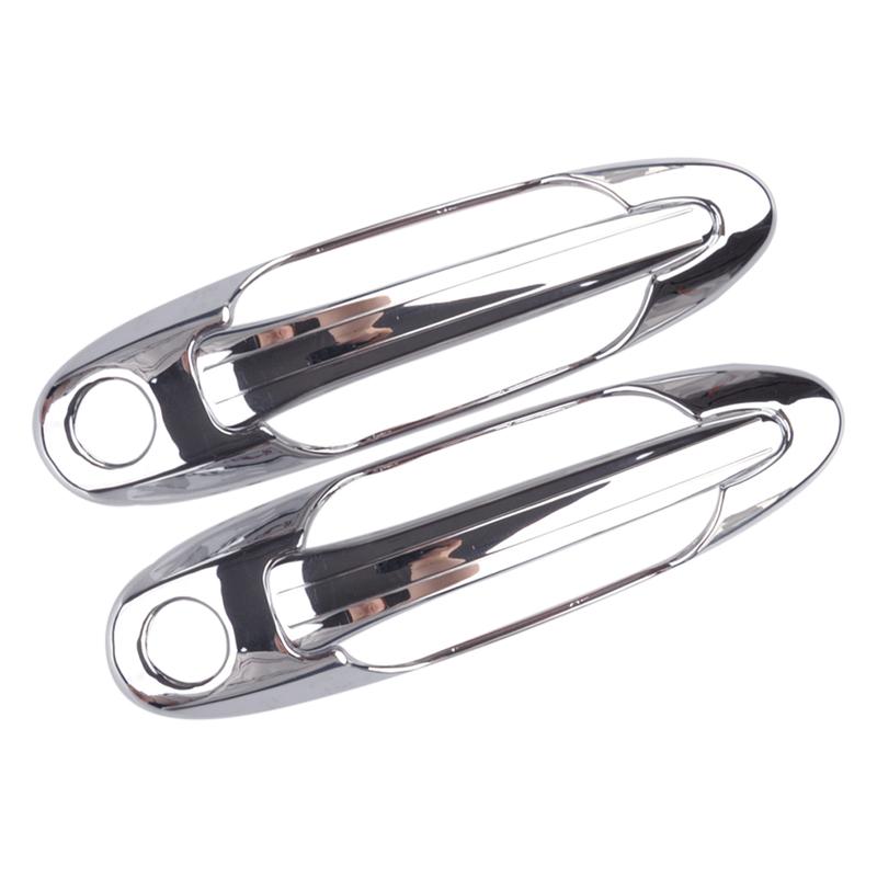 Door Handle Cover For Toyota Land Cruiser 100 LC100 Lexus LX470 1998-2007 Cars Accessories Chrome Silver Car Decoration