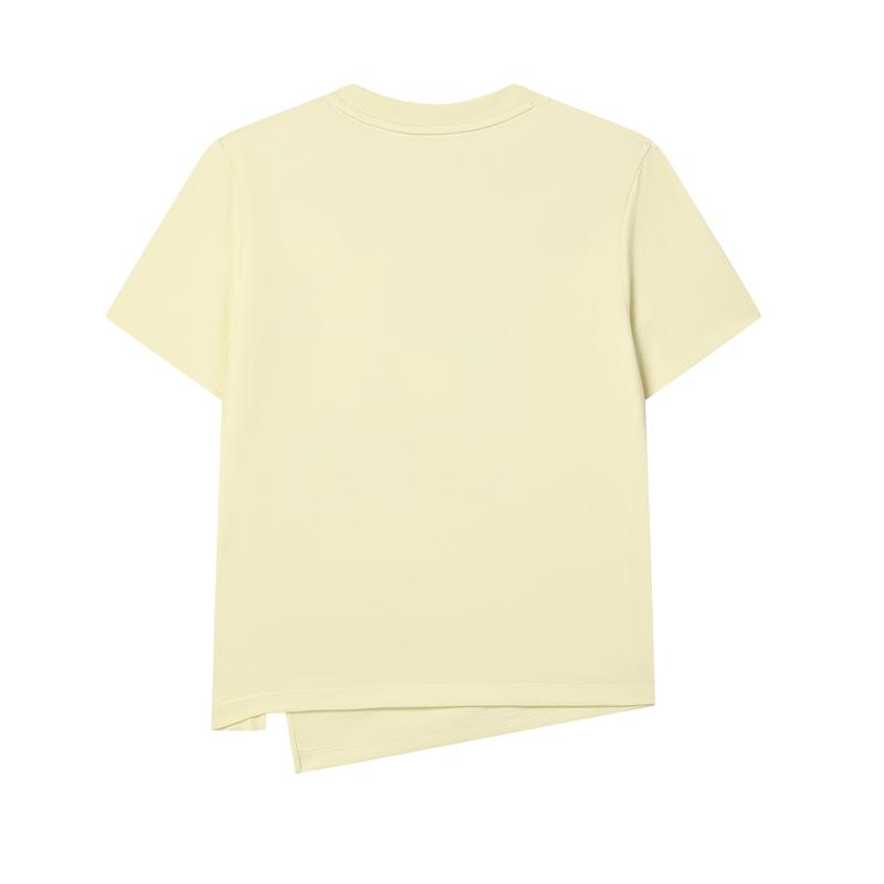 

New FILA T Shirts Women s Light Gold F11W438101FYE 160/80A/S