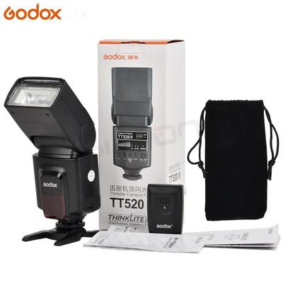TT520 II Flaş TT520II Dahili 433MHz Kablosuz Sinyal + Canon Nikon Pentax Olympus DSLR Kameralar için Flaş Tetikleyici