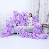 Lila Lavendelbär großer Teddybär Puppe Plüschtier Kuschelbär Puppe Geburtstagsgeschenk