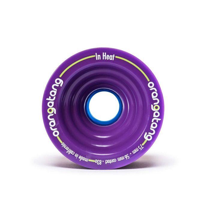 Roue - ORANGATANG - IN HEAT - 75x56mm - 83A - Violet [x4] - Mixte