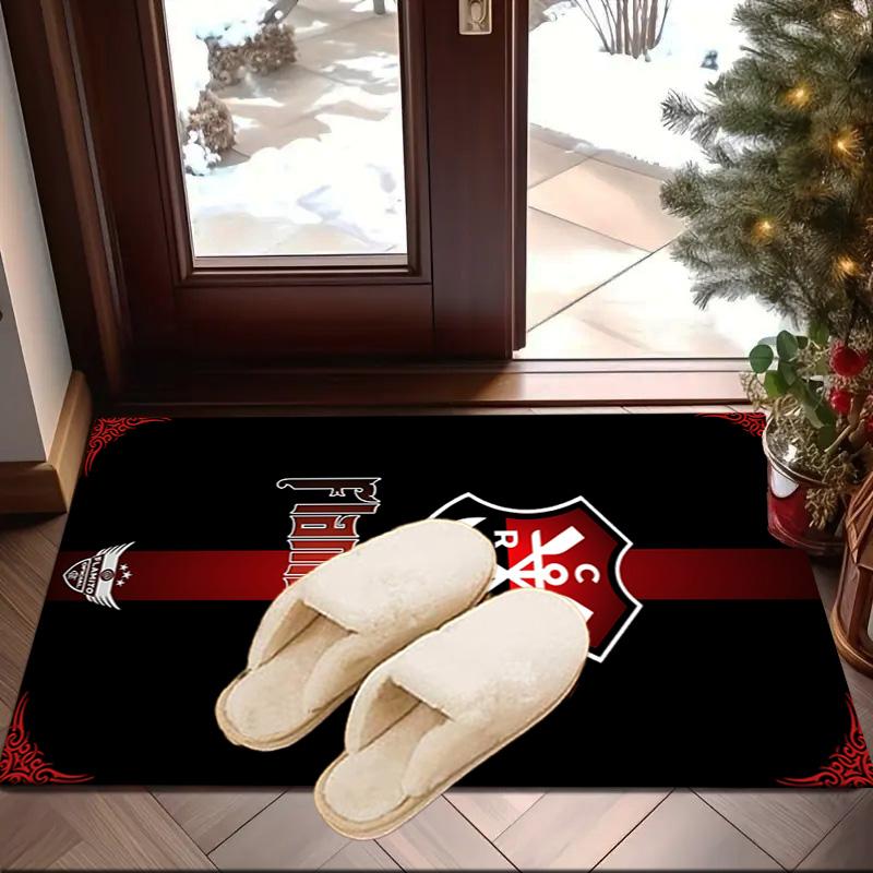 Football Club Printed Area Rug for Office, Chair Rug, Decorative Carpet Floor Mat, Large Size Fan gifts Christmas gifts