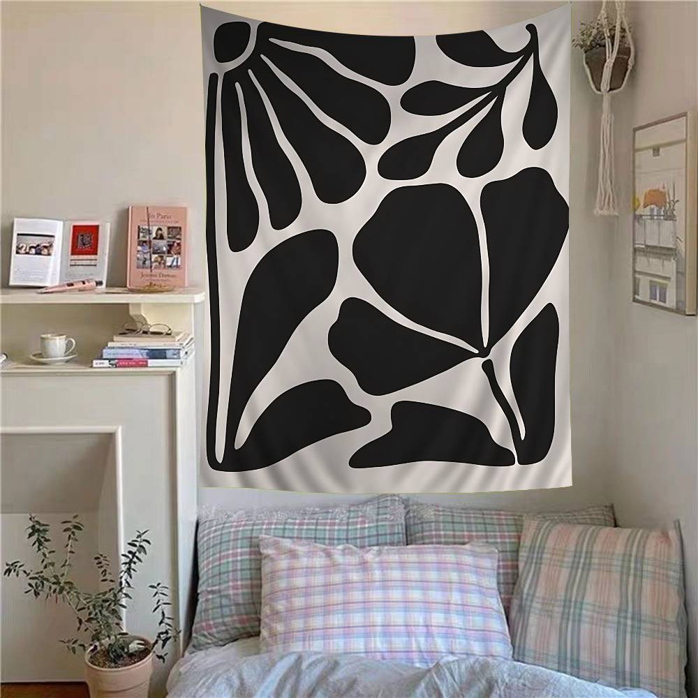 Abstract minimalist female body lines anime tapestry wall decoration home decor girls bedroom decoration