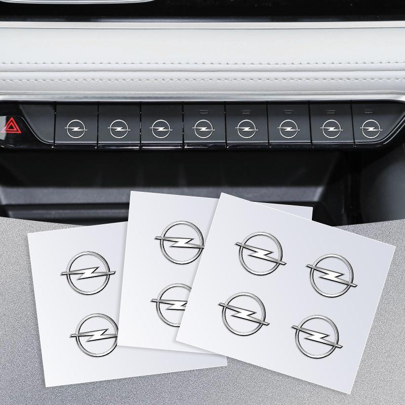 AAHH1 Car Decoration Sticker Window Wiper Rearview Mirror Sticker For Opel Insignia Astra Antara Meriva Zafira H G Corsa B Accessories