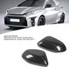 Carbon Fiber Side Mirror Cover Glossy Real Wing Mirror Cap Replacement Cover for Toyota Corolla Yaris GR Matte Elegant Outside Mirror Cover Trim Trim,