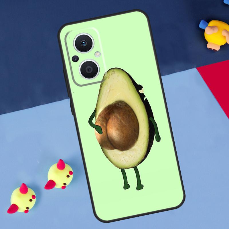 Funny Avocado Quotes For OPPO Reno 12F 13F 14F 11F 10 11 12 13 14 Pro 8T 7 8 Lite OPPO Find X9 X8 X6 X5 Pro Case