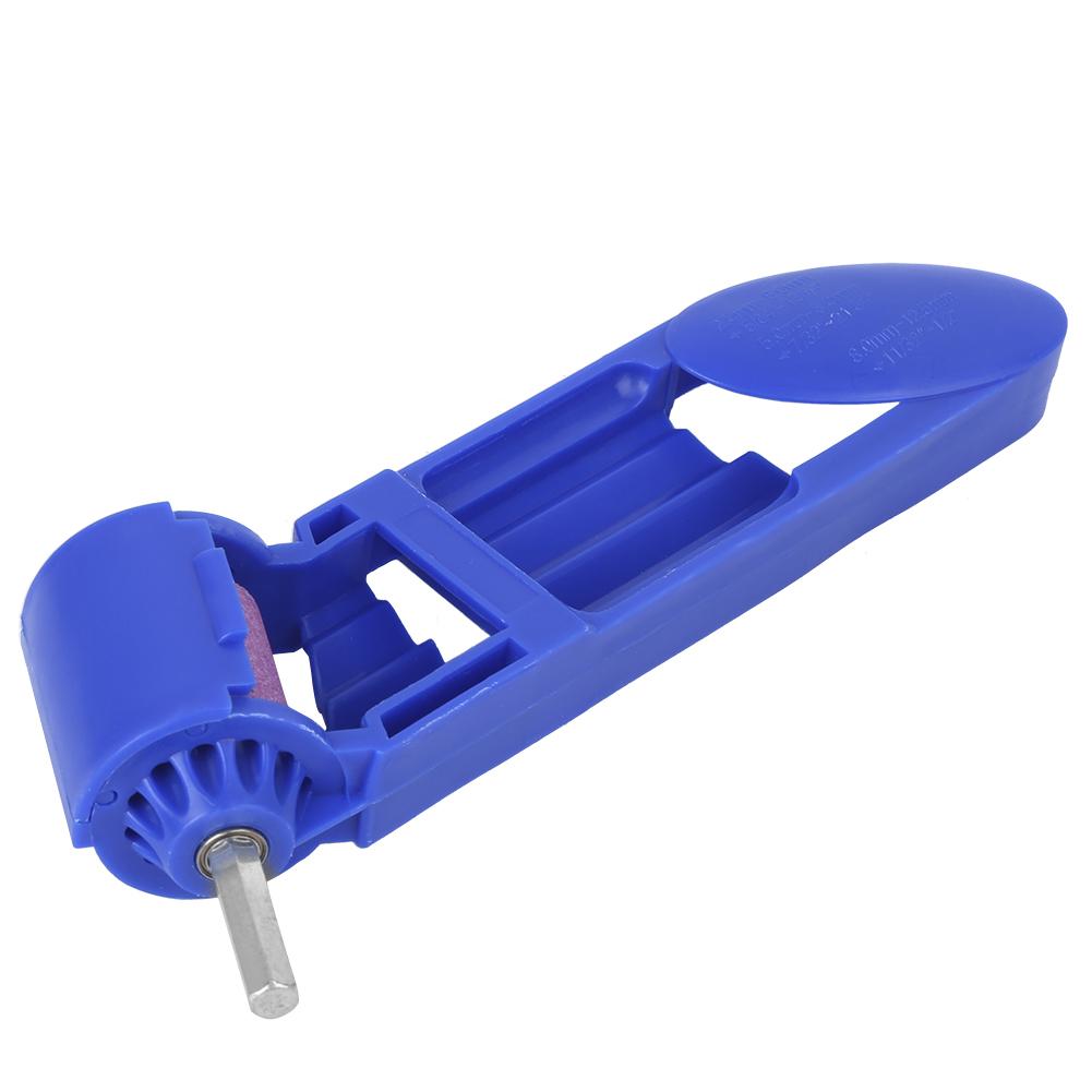 Tragbarer Bohrerschärfer Korund-Schleifscheibe Elektrisches Bohrer-Hilfswerkzeug