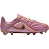 Nike Jr. Tiempo Maestro Academy LE MG Low GS  Metallic Red Bronze Kids Cleats Pink Metallic-Rose-Gold IB5027-960