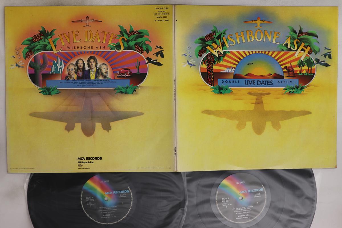 

Виниловая пластинка WISHBONE ASH Live Dates MCF25412 MCA 1974 UK Rock Б/у