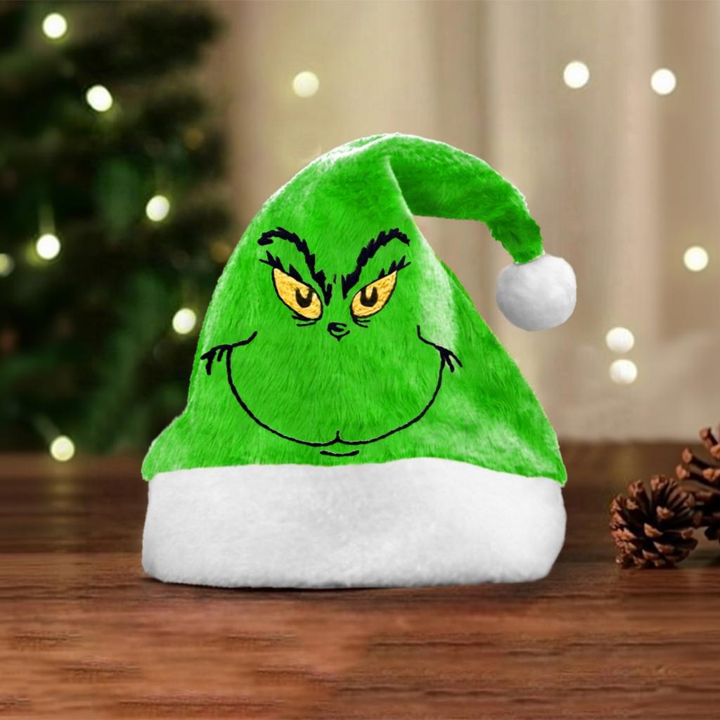 Chapéu de Pelúcia de Natal para Festas de Fim de Ano e Celebrações de Inverno