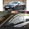 Für KIA K5   Auto Karosserie Styling Aufkleber Kunststoff Fenster Glas Windabweiser Regen-/Sonnenschutz Lüftungsteile