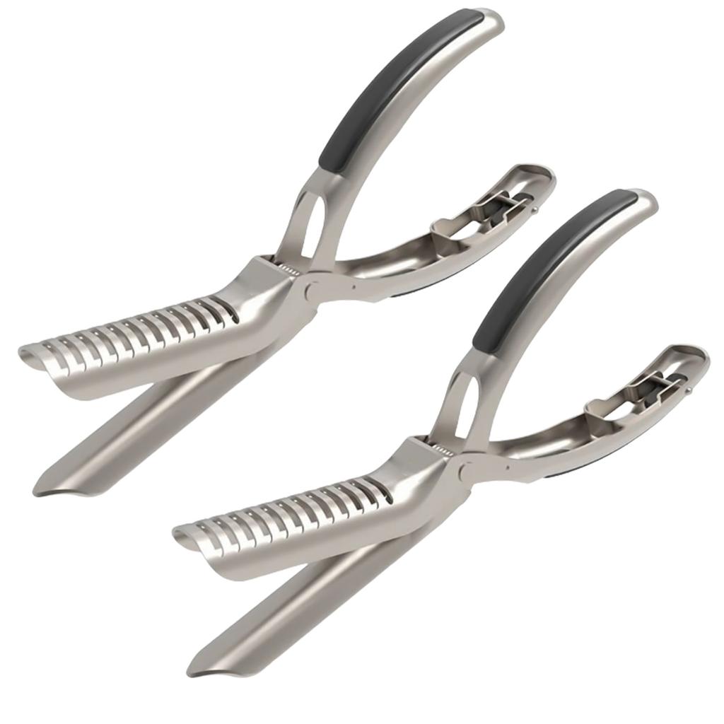 Steel Rib Membrane Remover Tool With Arced Clamp And Nonslip Grip For Effortlessly BBQ Rib Prep By Grills Enthusiasts