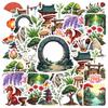 35pcs-70pcs Decals Artistic Dragon Stickers Nature Series Decals Chinese Culture Stickers for Fridge Laptop