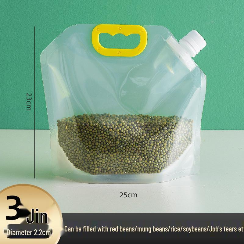 Large Spout Bag for Coarse Grains and Beverages