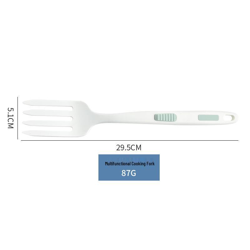 Multi-style Silicone Cooking & Pasta Fork - Modern, Simple, Multi-functional Design