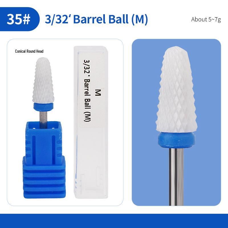 Ceramic Nail Drill Bit for Nail Art & Gel Polish Removal