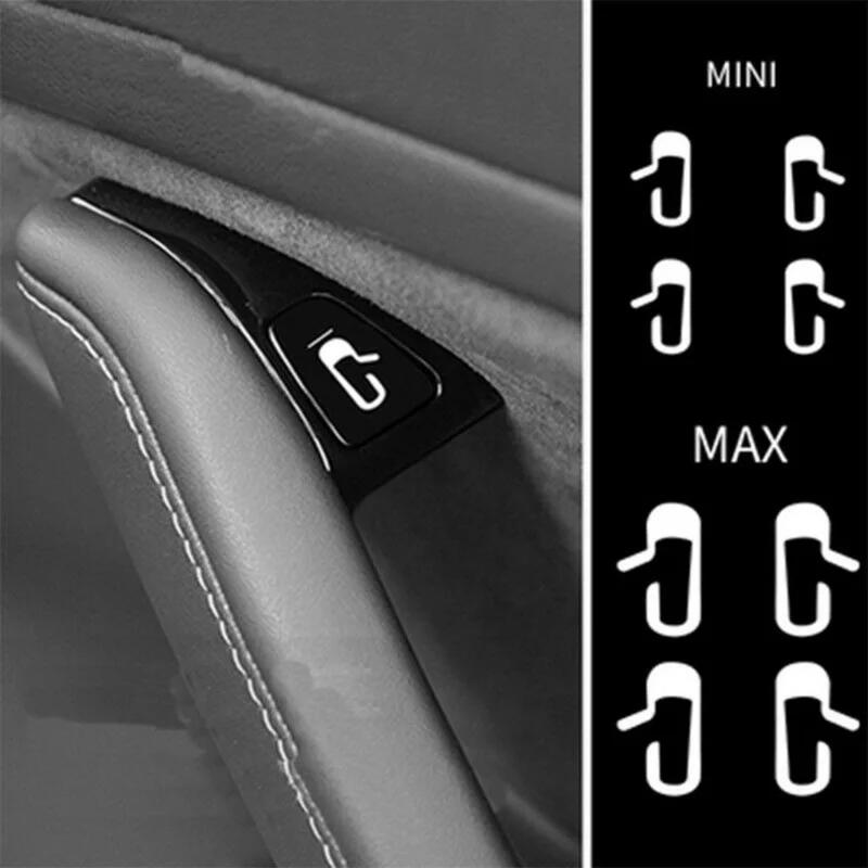 8pcs Luminous Car Open Door Button Stickers For Tesla Model 3 Y Reminder Door Open Sticker Armrest Window Lift Button Switch